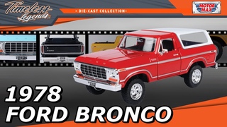 Timeless Legends™ 1:24 1978 FORD Bronco (Hard Top & Open Top) | MOTORMAX