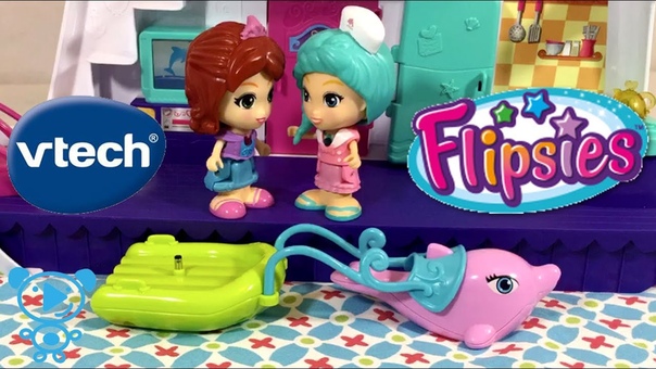 Flipsies Sandys House and Yacht Vtech Dolls Toys for Girls Kids Toys 4