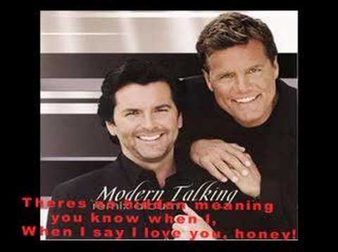 Modern Talking Words Dont Come
