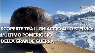Scoperte tra il ghiaccio sullo Stelvio: l'ultimo pomeriggio della Grande Guerra sepolto in caverna