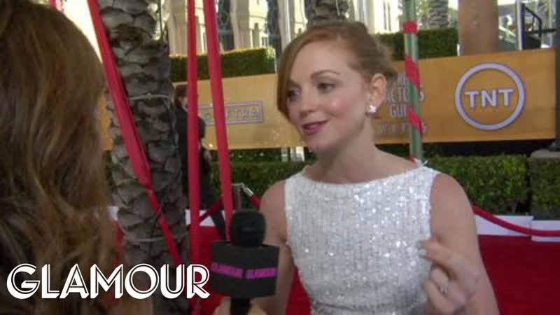 Glee Scoop: Guess Whos Getting Married Jayma Mays Matthew Morrison Glamour