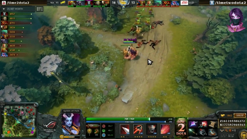 EPIC Na Vi vs LGD Game 1 Invitational Lan Finals Dota