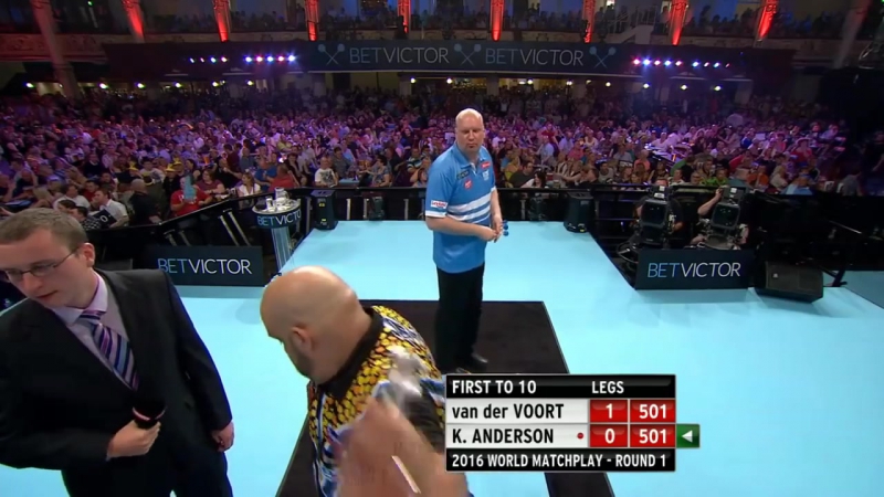 Vincent van der Voort vs Kyle Anderson ( PDC World Matchplay 2016, Round