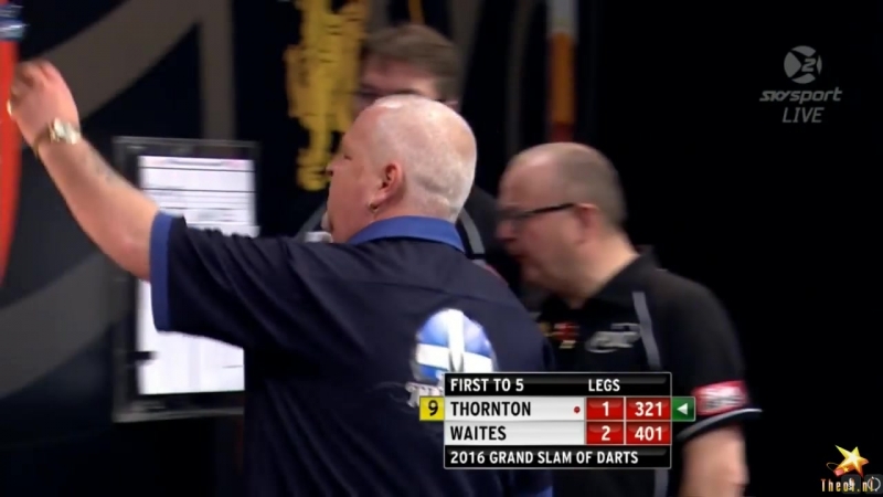 Robert Thornton vs Scott Waites ( Grand Slam of Darts 2016, Group