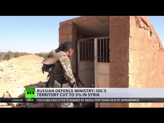 ISIS terrorists control less than 5 of Syria Russian Mo