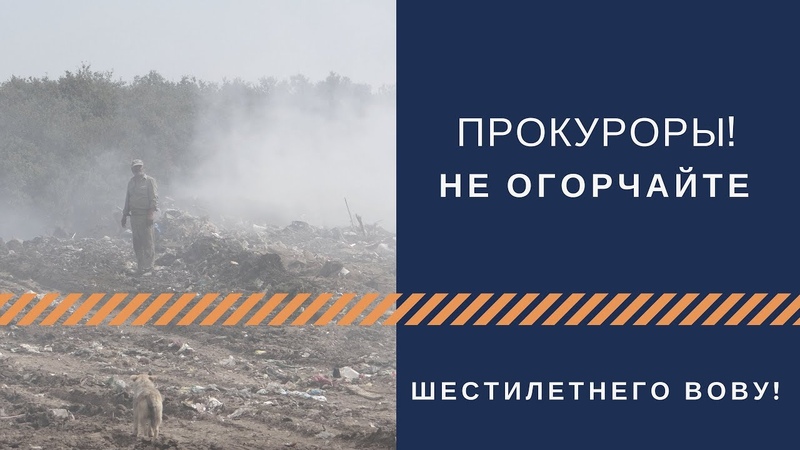 Шестилетний Вова против мусорного