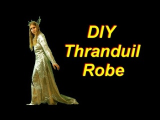 How to make a Thranduil Costume Part 2: The Robe
