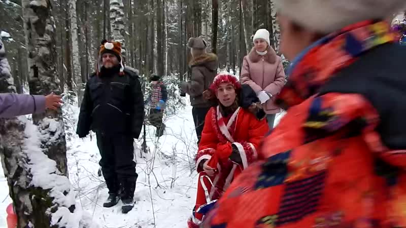 Детки рассказывают стишки деду