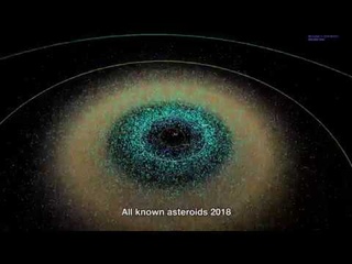 NASA на видео показало, сколько астероидов летает вокруг Земли