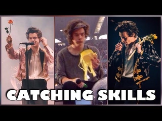 HARRY STYLES’ CATCHING SKILLS