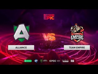 Alliance vs Team Empire, BEYOND EPIC: Europe/CIS, bo3, game 2 [Jam & Smile]