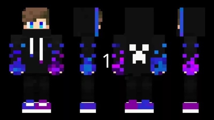 красивый скин для майнкрафта мальчика #1