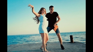 Salsa dancing, sunset on the sea. Сальса на закате. Dance Life Белгород.