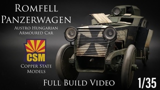 Romfell Panzerwagen Full Build 1/35 - Copper State Models