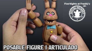 Chocolate Bonnie ✯ FNAF AR ✯ Posable Figure ✯ NUEVO MÉTODO DE ARTICULACIÓN!! ➤ Polymer Clay