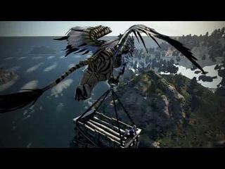 Black Desert Полет на грифоне, нпс грифон транспорт
