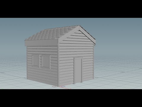 Procedural Modeling a House in Houdini ( Part