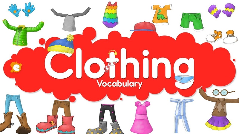 Clothing Vocabulary Chant for Kids by ELF