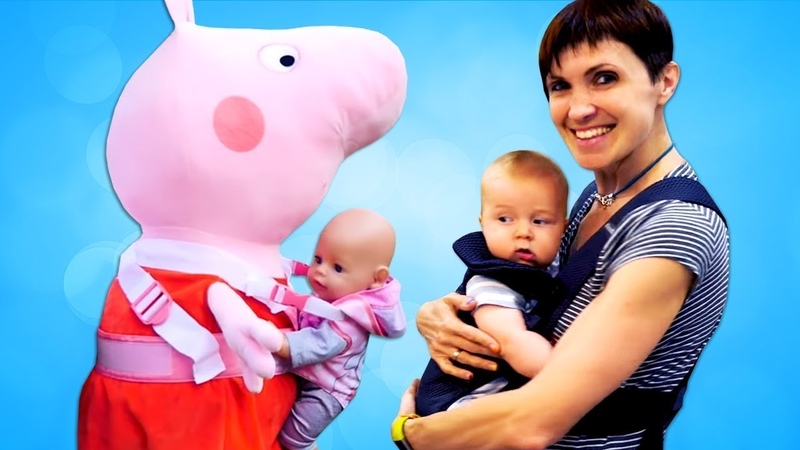 La suola di mamma. Una giornata con Peppa Pig e Nenuco. Video e giochi con bambini