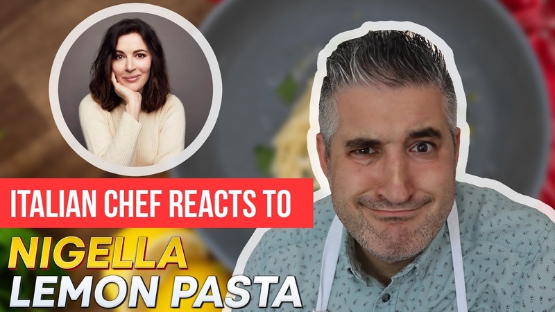Italian Chef Reacts to NIGELLA LEMON
