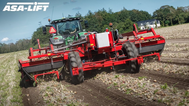 3 bed onion windrower ASA