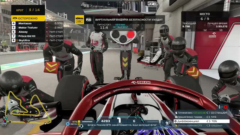 F1 2021 Final Test Bahrain