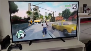Слитый геймплей GTA San Andreas : The Definitive Edition