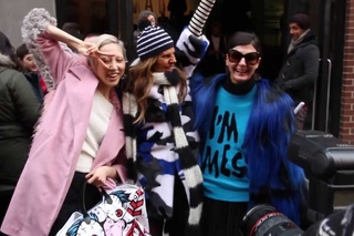 New York Fashion Week Street Scenes - A/W14