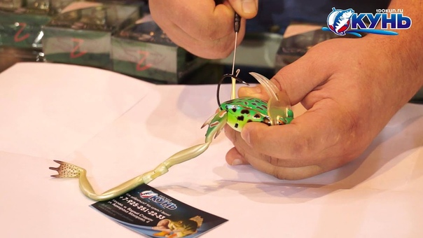 Лягушка River2 Sea Diver Frog. Инструкция продевания
