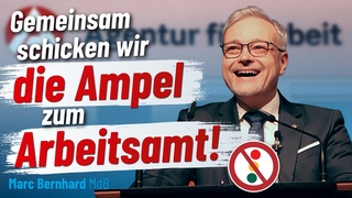 Gemeinsam schicken wir die Ampel zum Arbeitsamt!