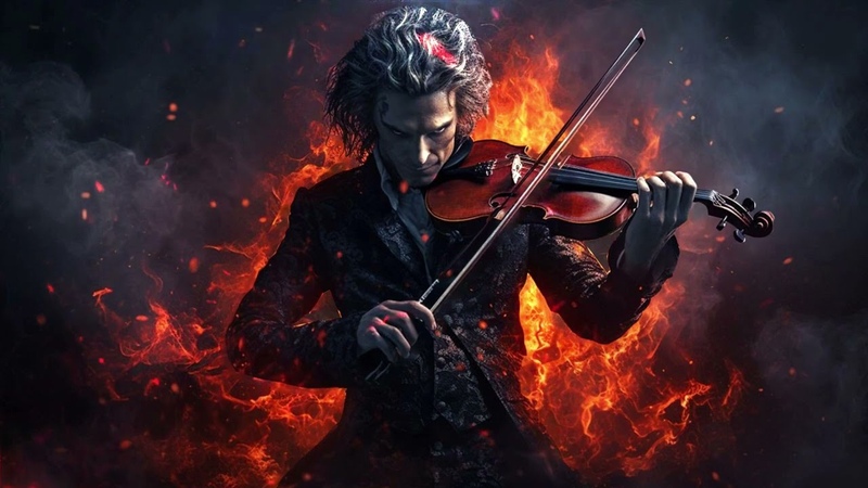 ENTHUSIASM FIRE, Most Beautiful Dramatic Powerful Violin Fierce Orchestral Strings