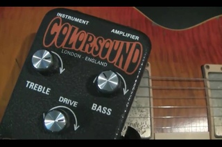 The Colorsound Overdriver Pedal