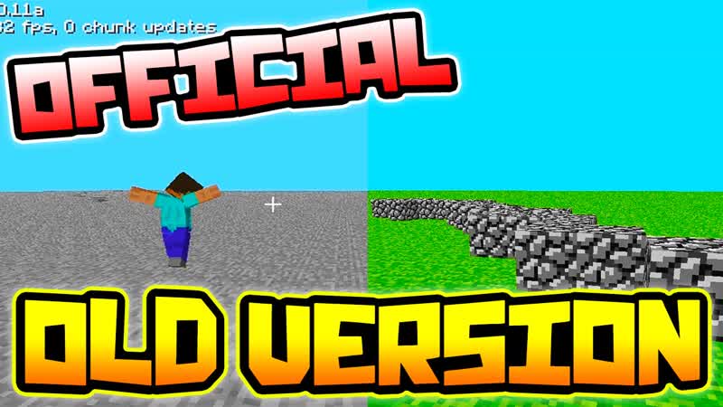OLDEST OFFICIAL VERSION OF MINECRAFT,