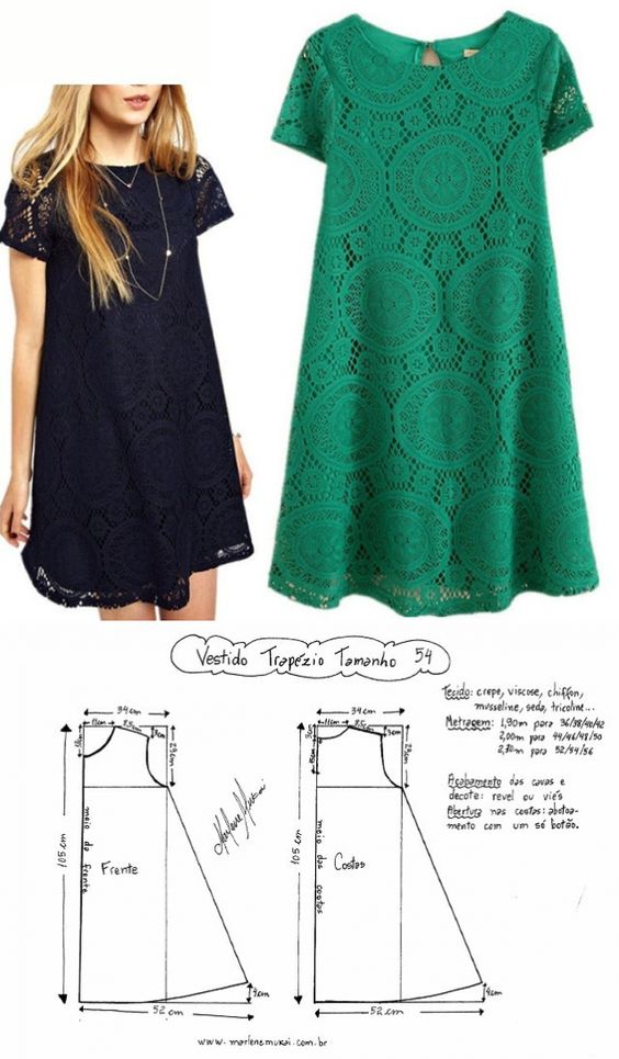 Сарафан "проще некуда" (Diy) Patrones simples, Vestidos funda de almohada, Blog