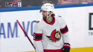 Artem Zub scores vs Sabres from the goal line (27 mar 2024)