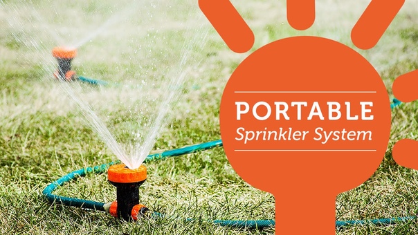 Watch how easy it is to water your lawn without an expensive sprinkler