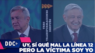 Qué mal por la Línea 12, pero la víctima soy yo