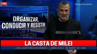 Sin lugar para los dbiles| Programa completo 3 /1/ 2024