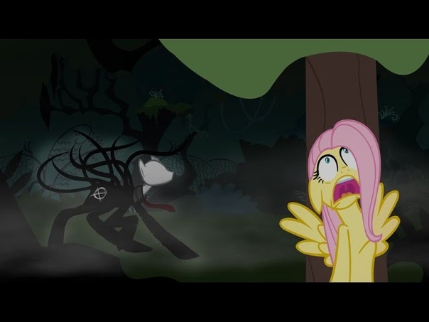 meets My Little Pony Флаттершай и Слендер ( Rus by Mia