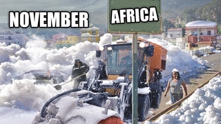 The apocalypse has begun! Crazy tennis ball sized hailstorm hit Africa!
