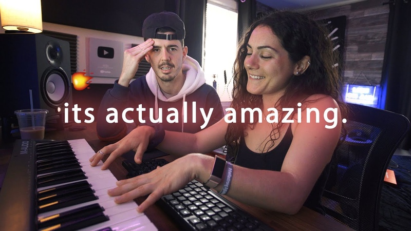 MAKING A BEAT WITH MY GIRLFRIEND (its actually amazing.