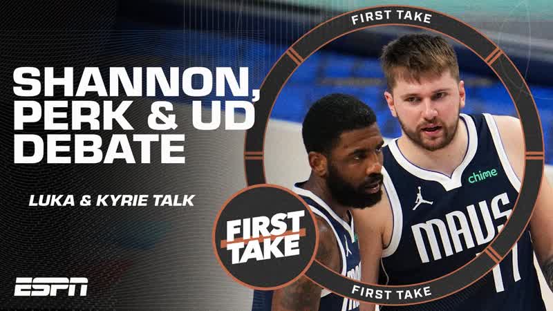 Shannon, Perk UD debate Would a Finals appearance mean more for Luka or Kyrie , First