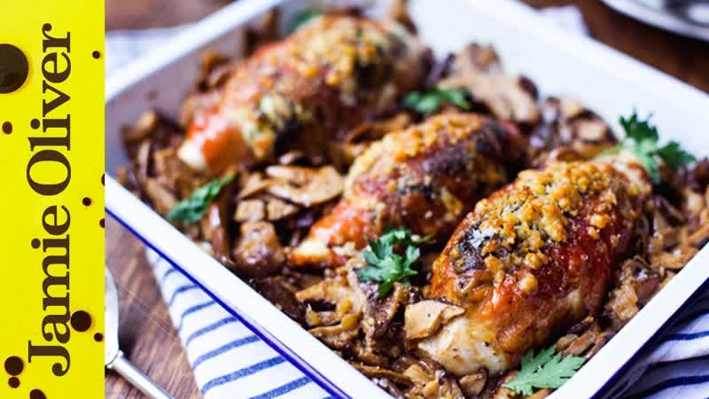 Prosciutto Chicken in Mushroom Sauce, Donal