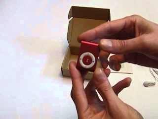 Плеер — «iPod Shuffle», внешний вид.