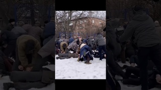 За кадром | Драка с Хади-Такташем👊 #словопацана