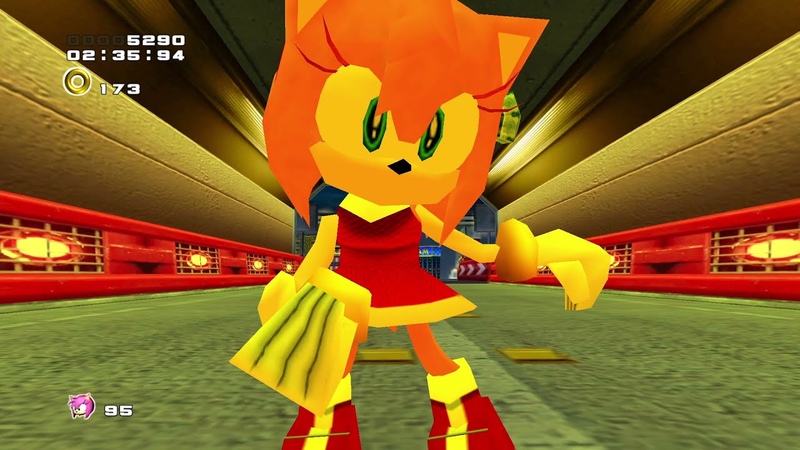 Sonic Adventure 2: SA1 Amy Model (