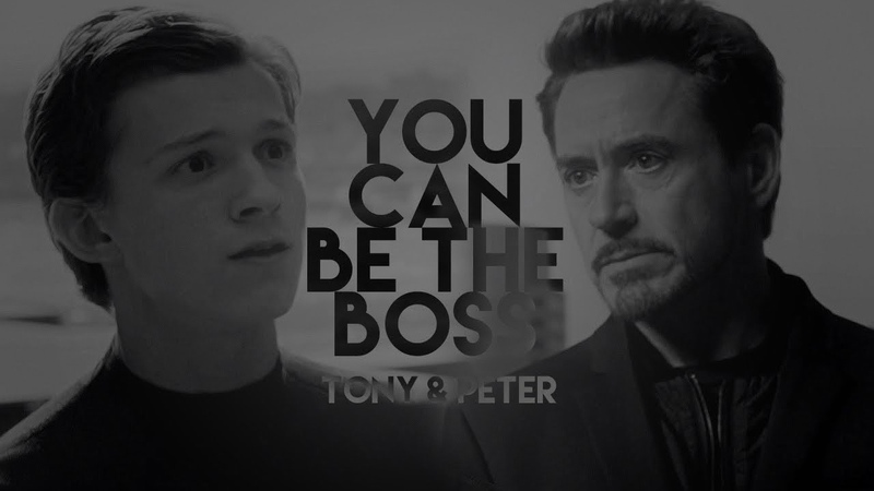 tony stark x peter parker, YOU CAN BE THE BOSS
