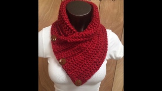 How To Crochet Chunky Cowl/Scarf || Crochet Scarf - Updated Version