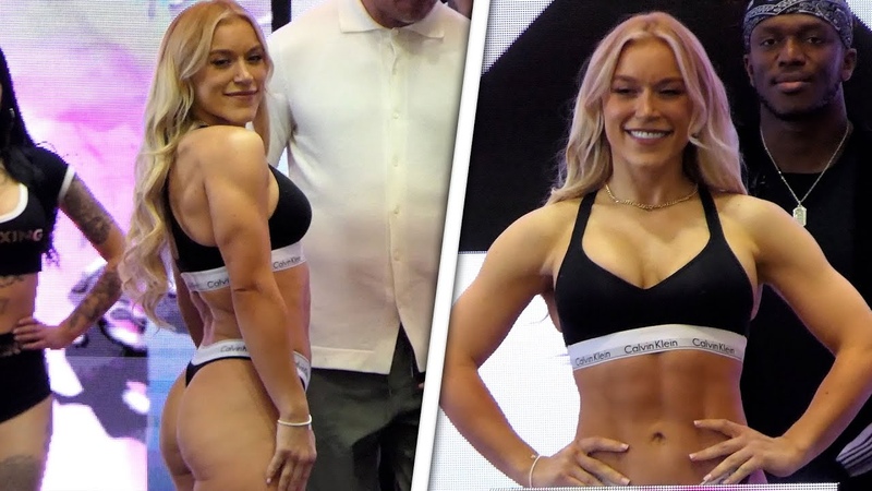 Elle Brooke vs Jenny Savage FULL WEIGH IN FACE OFF, DAZN Boxing