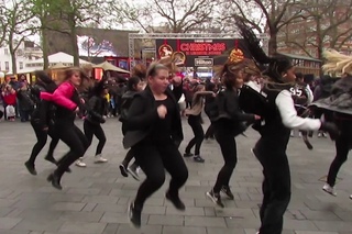 BTS Flashmob London UK Blood Sweat and Tears